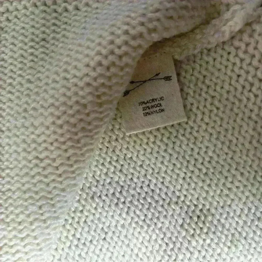 Rylee+Cru Tan Wool Blend Button Down Cardigan Sz 1